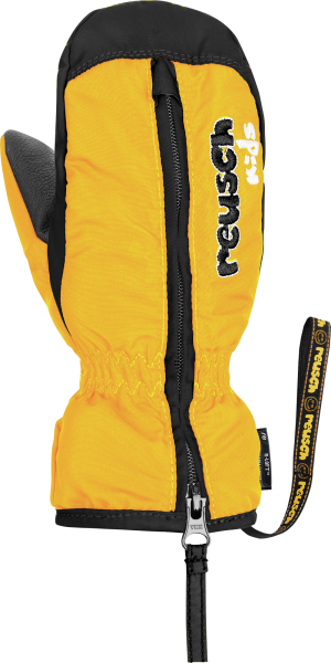 Reusch Ben Mitten 4685408 2505 black yellow front